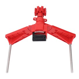 Pipe Ball Valve Lock Universal Multifunction Arm Safety Handle Lockout Made of Nylon and Stainless Steel Materials Standard Valves for Industrial Equipment