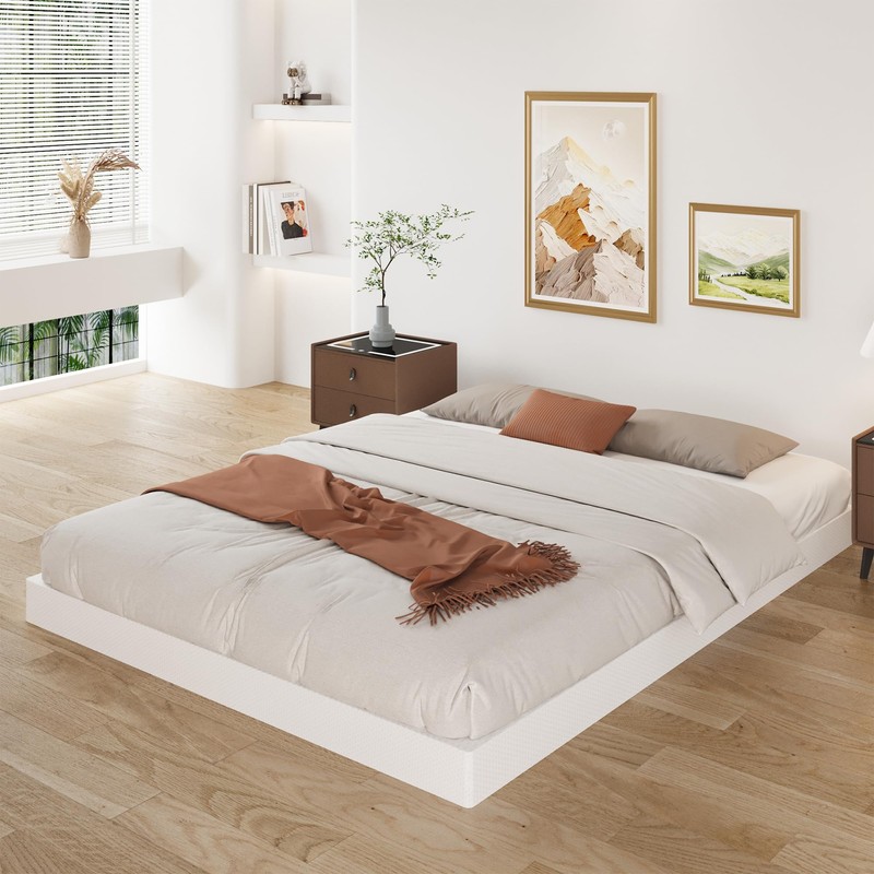 Lutown-Teen 3 Inch Queen Box Spring Low Profile, Heavy Duty
