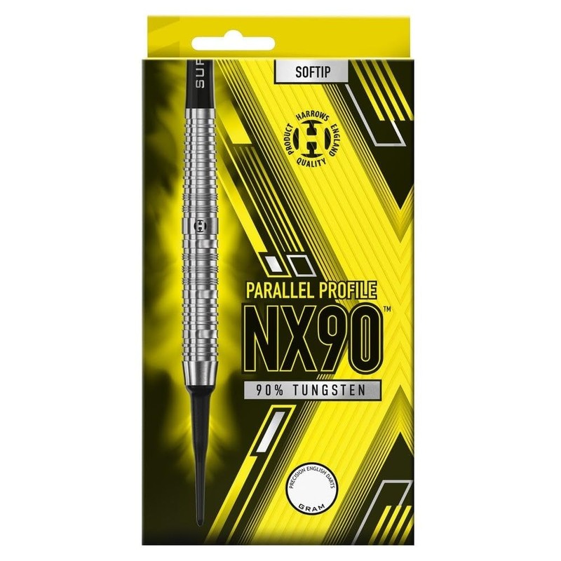 Harrows NX90 Darts Set I Professional Darts 90% Tungsten Soft