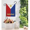 Breeze Decor Philippines Garden Flag Set with Stand Regional Nation
