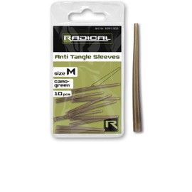 Radical Quality Anti Tangle Sleeves M Leader Carp Accessories Carp Fishing Camo Green
