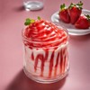 "Strawberry" Dessert Sauce, Seductive Topping in a 600 g Bottle,