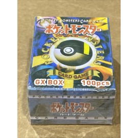 Unbranded Japanese Pocket Monsters Card Game GX BOX 100 Pcs NEW SEALED