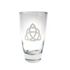 Trinity Knot Highball Glass Set of Two: Engraved Personalization Included