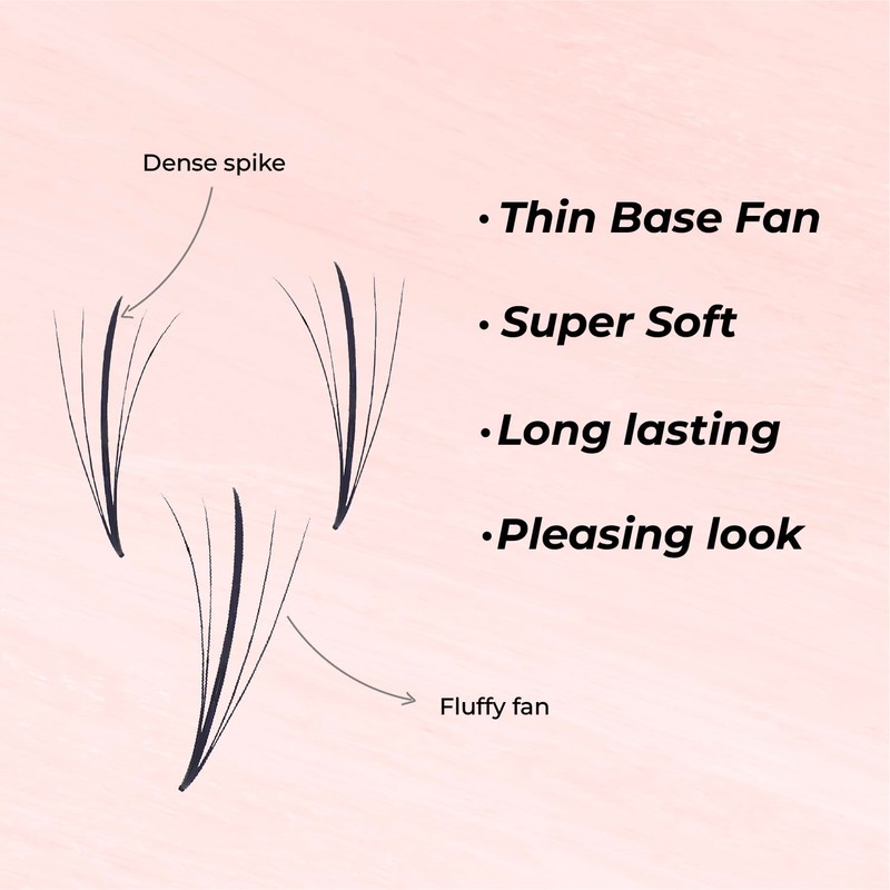 MDC LASHES MDC LASHES Promade Wispy Lash Extension Volume Lashes