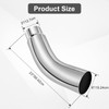 Cabtherlyn Diesel Exhaust Elbow Tip, 5" Inlet 6" Outlet Exhaust