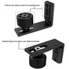 2 Pcs Adjustable Wall Door Floor Guides Bottom Sliding Door