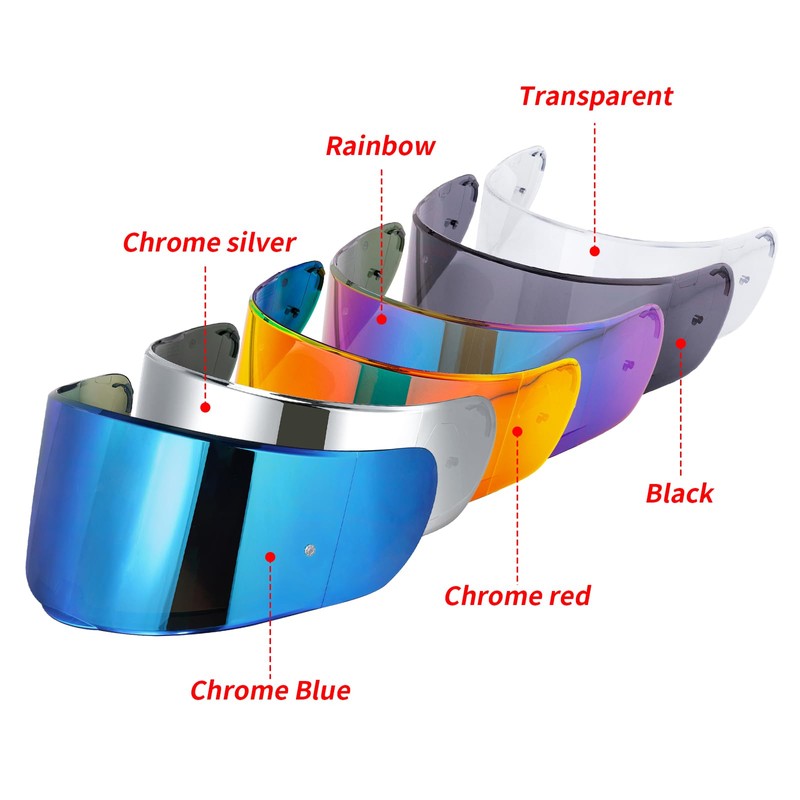 JQF Gear Helmet Visor Shield for SEDICI Strada II and