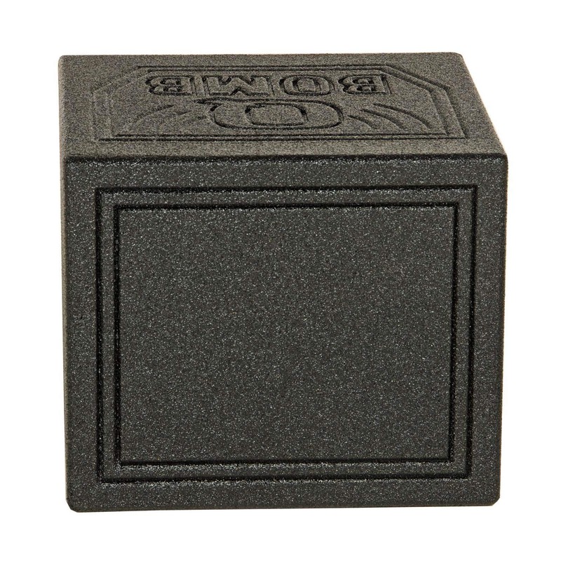 Qpower QBOMB15SSINGLE Single 15 Sealed Woofer Enclosure Withh Bed Liner
