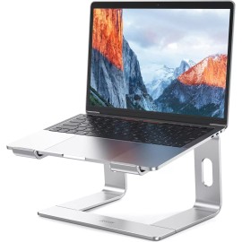 Besign L303 Aluminum Laptop Stand, silver, apple and most laptops compatible