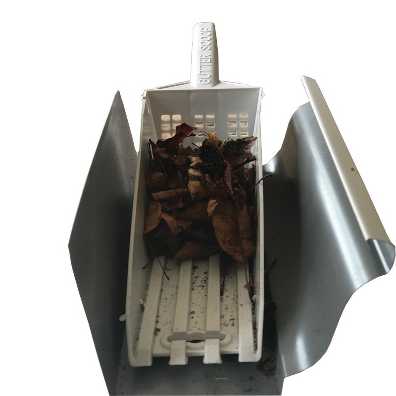 Gutter Scoop Gutter Cleaning Tool for Standard gutters, Under Gutter