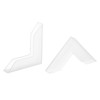 sourcing map PP Corner Protector L Shaped 45x6mm for Ceramic,