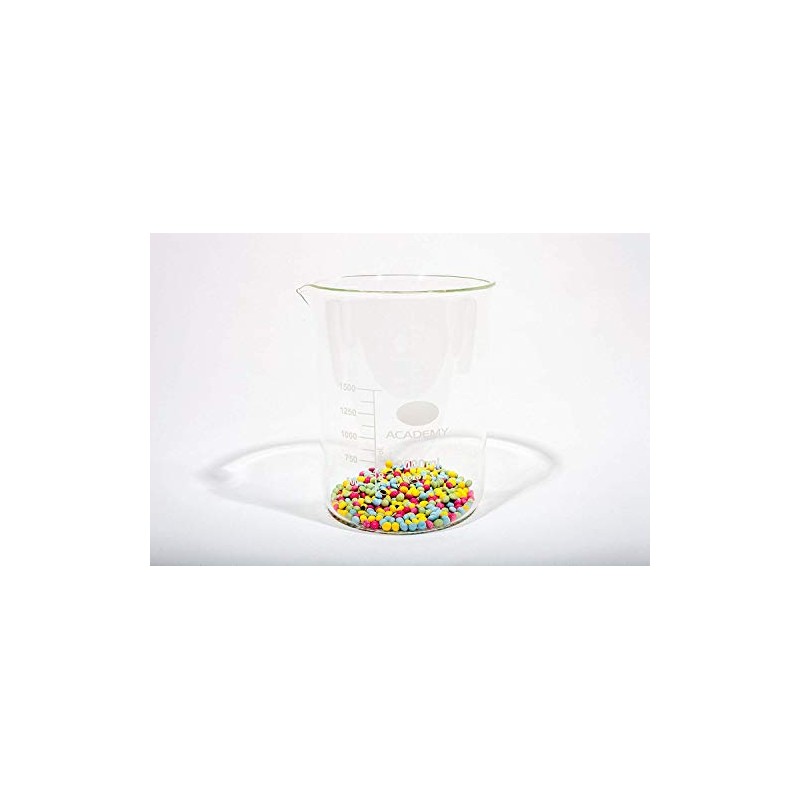 Academy RE-G5DK-2JBM 2000ML (2 LITRE) BOROSILICATE GLASS MEASURING LABORATORY BEAKER