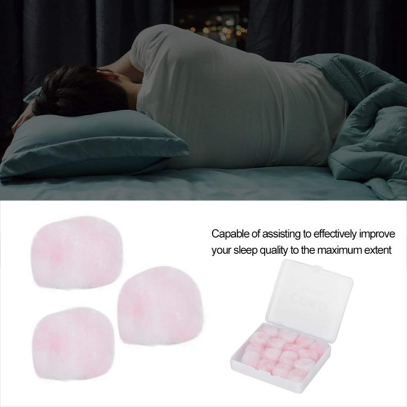 Wax Cotton Ear Plugs, Wax Ear Plugs for Sleep, Ear