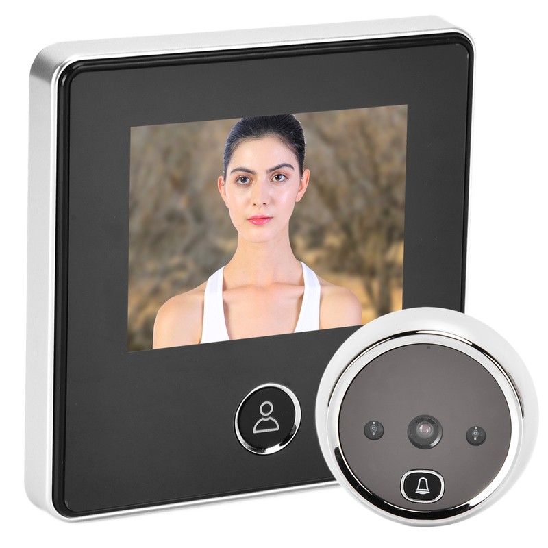 2.8in 0.3MP Digital Door Peephole Viewer Doorbell Camera 90° Wide