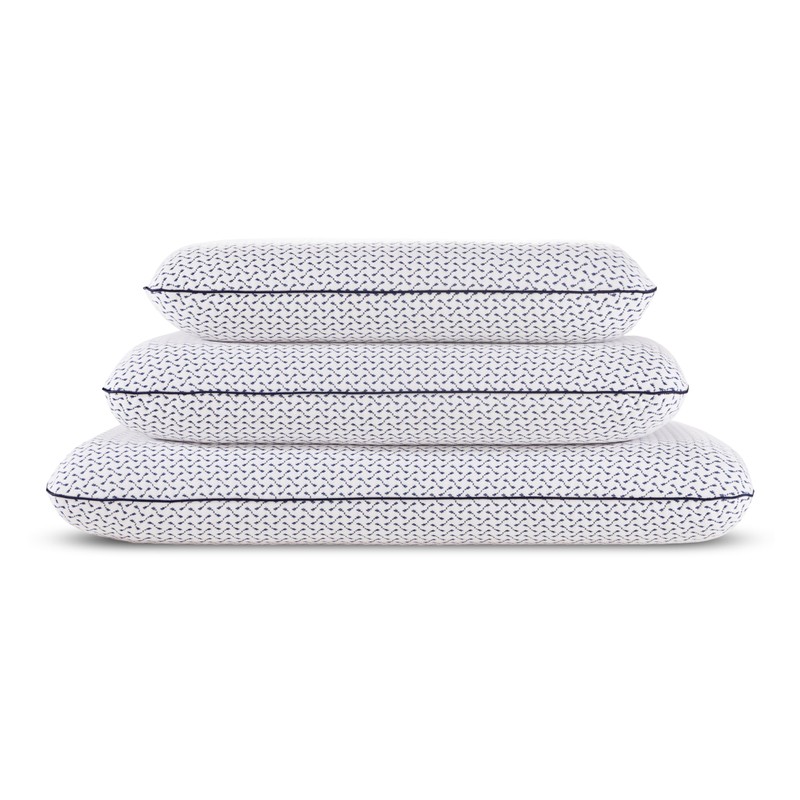 Vibe Essential Gel Memory Foam Pillow, King, White