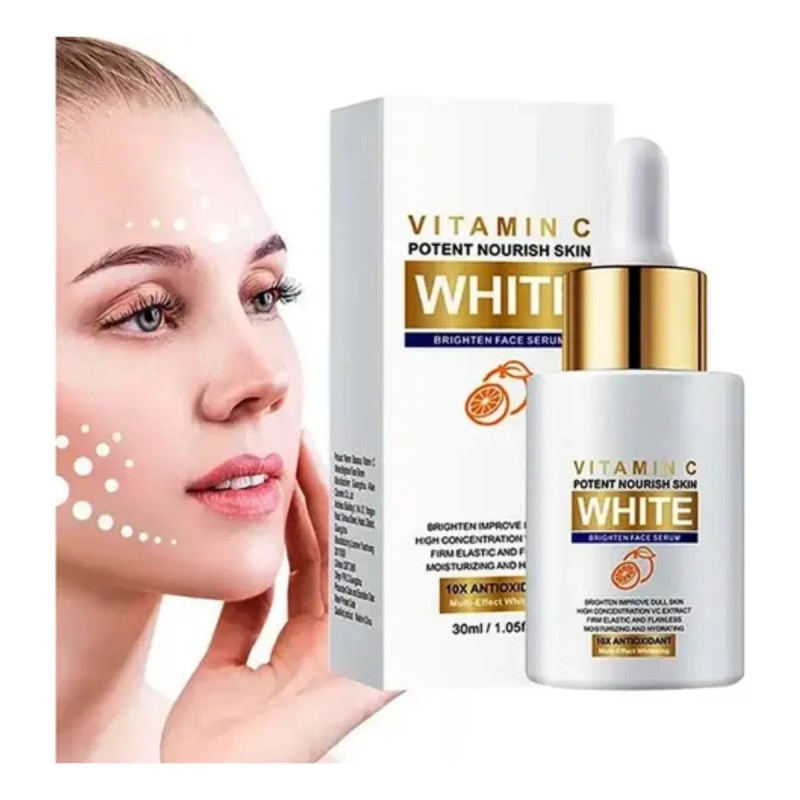 Serum Facial De Vitamina C White Antioxidante Hidratante