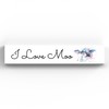 Global Designs I LOVE MOO COW SANDI MOWER WATERCOLOUR ARTWORK