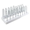 Copco Lid Organizer, 10.9 x 6.2 x 6.7 inches, white