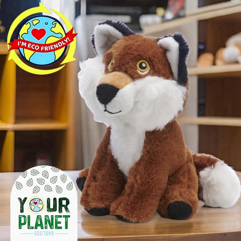 Deluxe Paws Your Planet 6'' Eco Soft Plush (Fox)