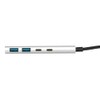 Nakabayashi Z0124 Digio2 USB3.2Gen1 Type-C 4 Port Cx2/Ax2 Aluminum USB