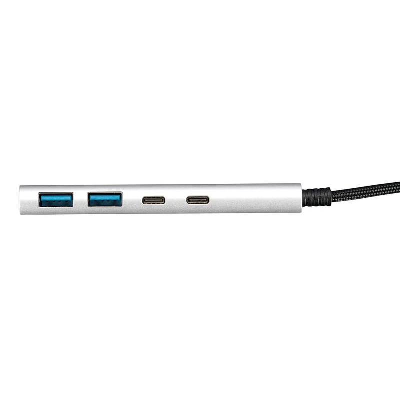 Nakabayashi Z0124 Digio2 USB3.2Gen1 Type-C 4 Port Cx2/Ax2 Aluminum USB