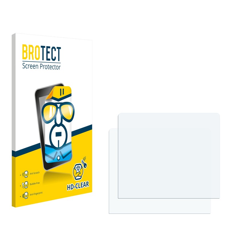 2x Brotect Anti-Fingerprint HD Clear Screen Protector for HP Prime