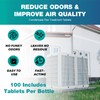 100 Tablets A/C Drain Line Cleaner - A/C Drain Line