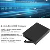 2.5 Inch SATA HDD Enclosure 6Gbps Aluminium Alloy Mechanical Lock