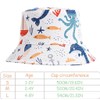 Malaxlx Kids Bucket Sun Hat Cute Ocean Adventure Summer Outdoor