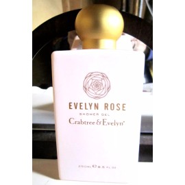 CRABTREE & EVELYN EVELYN ROSE SHOWER GEL 8.5 oz NEW OLD STOCK UNBOXED US MADE