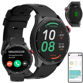 Newgen Medicals Women's Android Smartwatch: Premium GPS Fitness & Fashion Smart Watch, AMOLED Display, Hands-Free Calling (Smartwatch with Phone Function, GPS Multisport Smartwatch)
