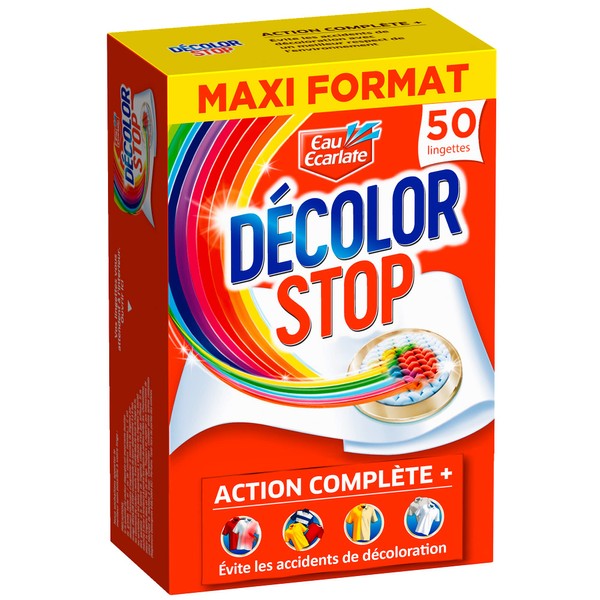 Water Ecarlate décolor Stop 50 Wipes