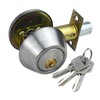 Ball Door Knob Universal Protection Classic Entrance Keyed Interior Door