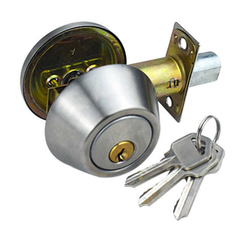 Ball Door Knob Universal Protection Classic Entrance Keyed Interior Door