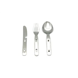 GRÄWE® Camping Cutlery / Outdoor Cutlery Set 3 Pieces