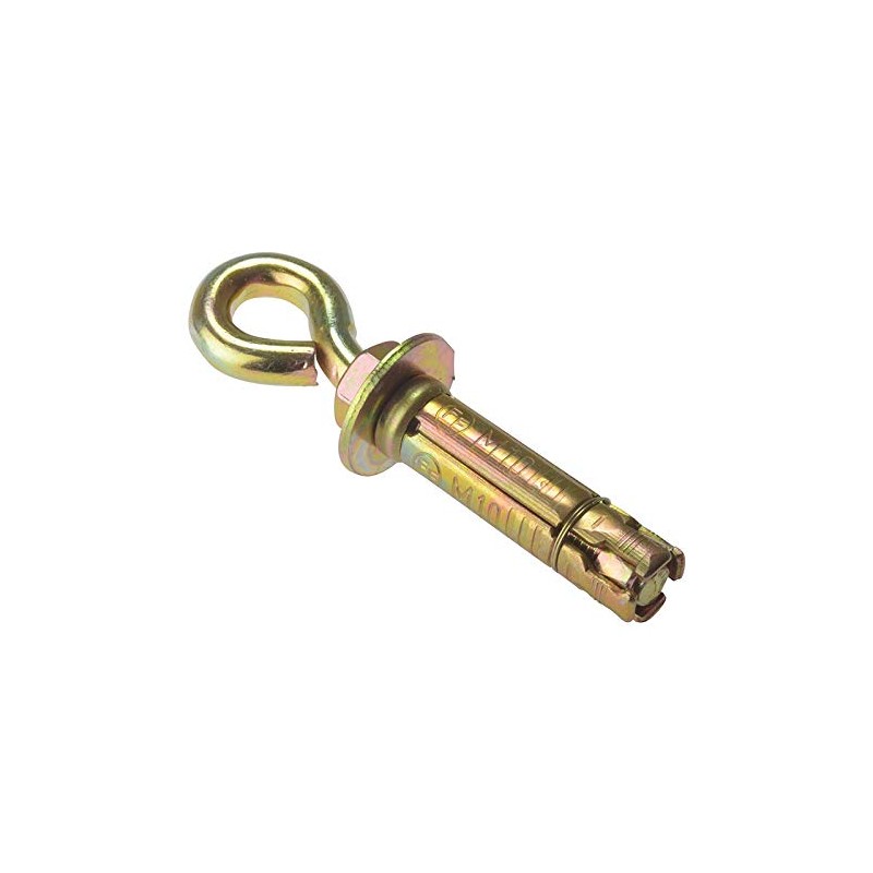 ForgeFix Masonry Anchors - Eye Bolts | M10 | Zinc