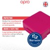 Opro Estuche para Protector Bucal Dental Caja Anti Microbial Rosa