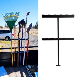 Cabtherlyn Landscape Hand Tool Rack for Truck Trailer, Vertical Hand Rack for Landscaping, Garage or Shed Walls Holds, 6 Tools for Shovels,Rakes,Hoes, Cargo Rack Tool Storage Rack (Model1)