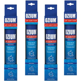 Ozium Air Sanitizer 3.5 oz Spray, Original (4)