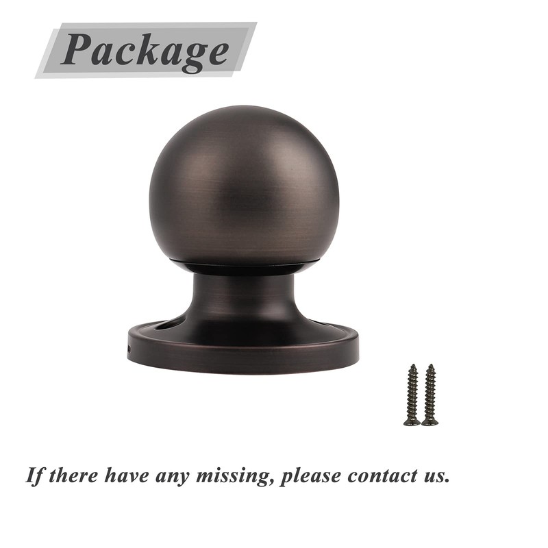 Probrico Dummy Door Knobs Interior Door Pulls Handles, Interior Door