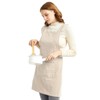 ELEZAY Cross Back Apron with Pockets Kitchen Cooking Chef Baker