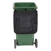 32 Gallon Poly Trash Can Green