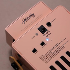 2025 Full Metal Mini Bluetooth Pocket Bass Amplifier and Micro Amp for Professional Performances and Practice Sessions Can Matching Monitor Headphone - Dull 5 Guitar Forgiveness Pink