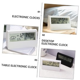BIUDECO Alarm Clock Radio Digital Display Boys and Girls Bedside Clock Night Light Decorative for Bedroom