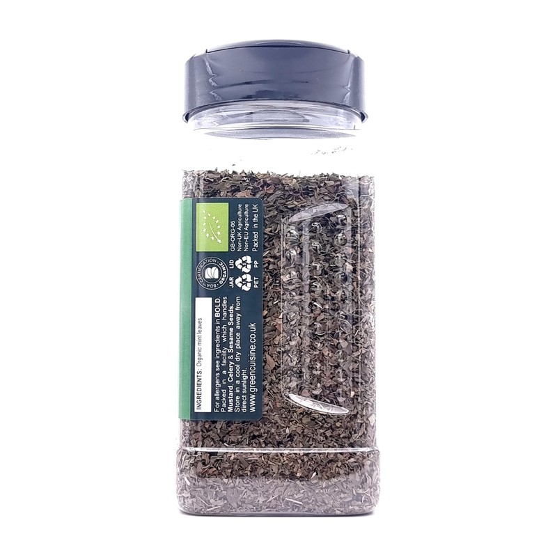 Organic Mint | 80g | Certified Organic Dried Mint Leaves