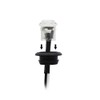 100Pcs 3/4 Inch Clear Lens Red 3 LED Marker lights,