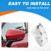 CZShiYue Car Rearview Mirror Cover Cap Housing Protective Cover for