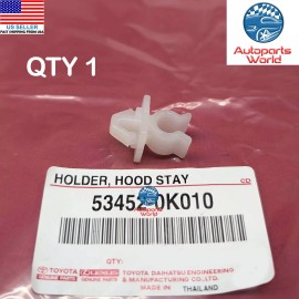 Toyota GENUINE TOYOTA 4RUNNER PICKUP TACOMA tC HOOD SUPPORT ROD CLIP HOLDER 53452-0K010