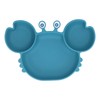 3pcs Toddler Divided Plate Set Silicone Baby Suction Plate Anti